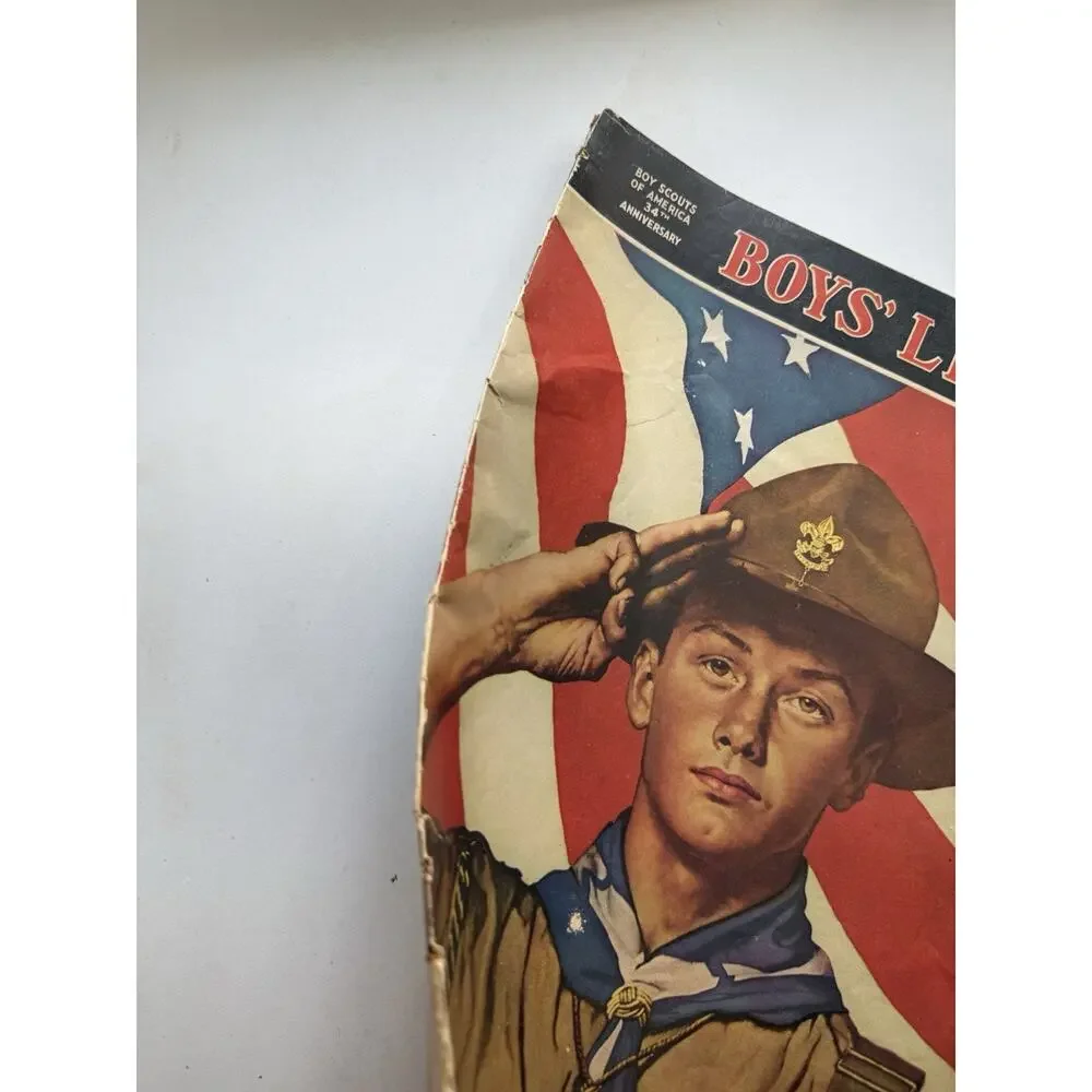 Boys’ Life Feb 1944 WWII Boy Scouts Coca-Cola RC Cola Magazine